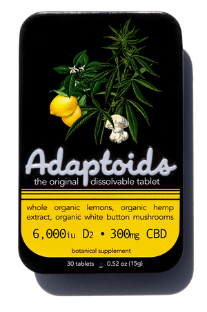 Organic Lemon Mushroom CBD Vitamin D